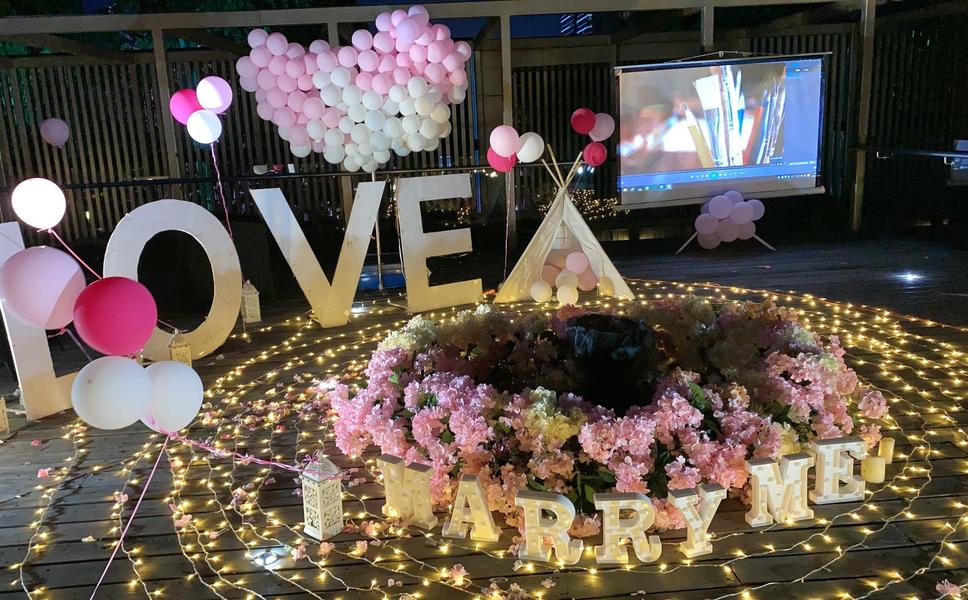 温州ktv化身求婚圣地精心酝酿惊喜浪漫求婚策划