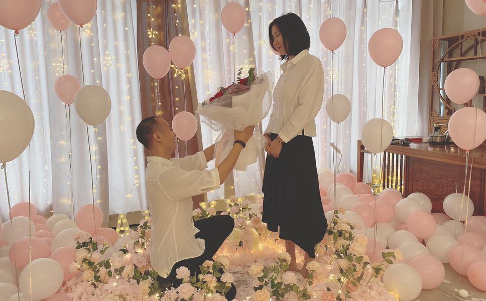 重庆唯美浪漫的求婚歌曲唯美画面增添许多浪漫气氛