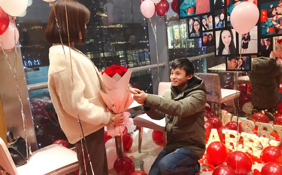 家里求婚怎么布置图片室内布置装饰方法